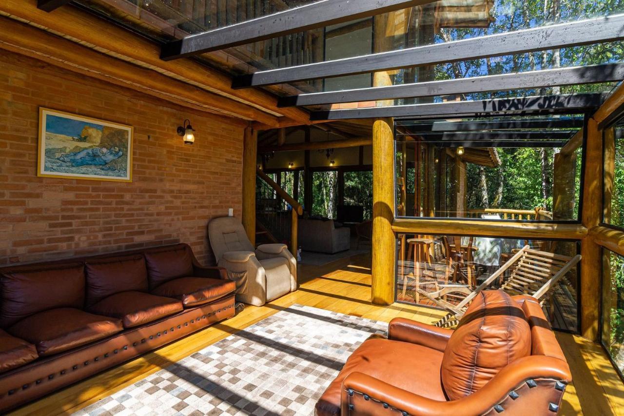 Casa Com Area Gourmet Perto Do Parque Amantikir Campos do Jordão